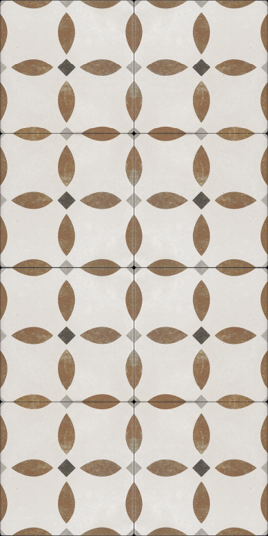 Alfombra vinílica cocina azulejos estilo romano - TenVinilo