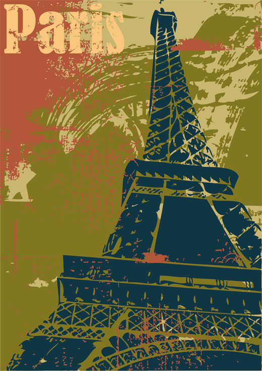 Alfombra vinílica dormitorio vinilo decorativo parís - TenVinilo