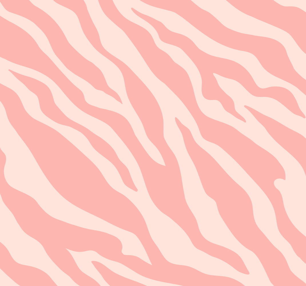 Alfombra vinílica animales estampado cebra rosa - TenVinilo