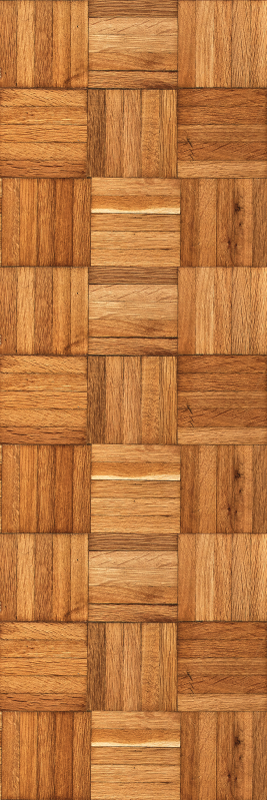 Alfombra vinílica imitación madera marrón sin juntas - TenVinilo