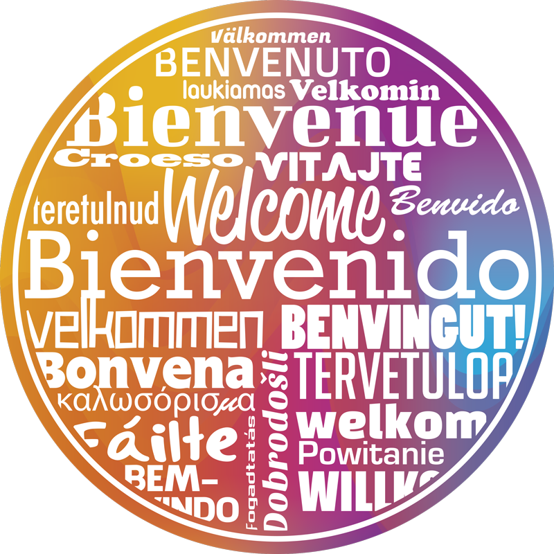 Alfombra vinílica recibidor bienvenido a casa - TenVinilo