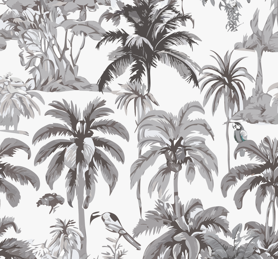 Alfombra vinílica gris palmera - TenVinilo