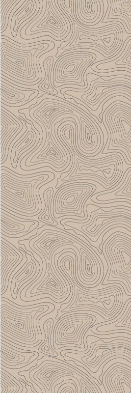 Alfombra vinílica beige topográfica taupe - TenVinilo