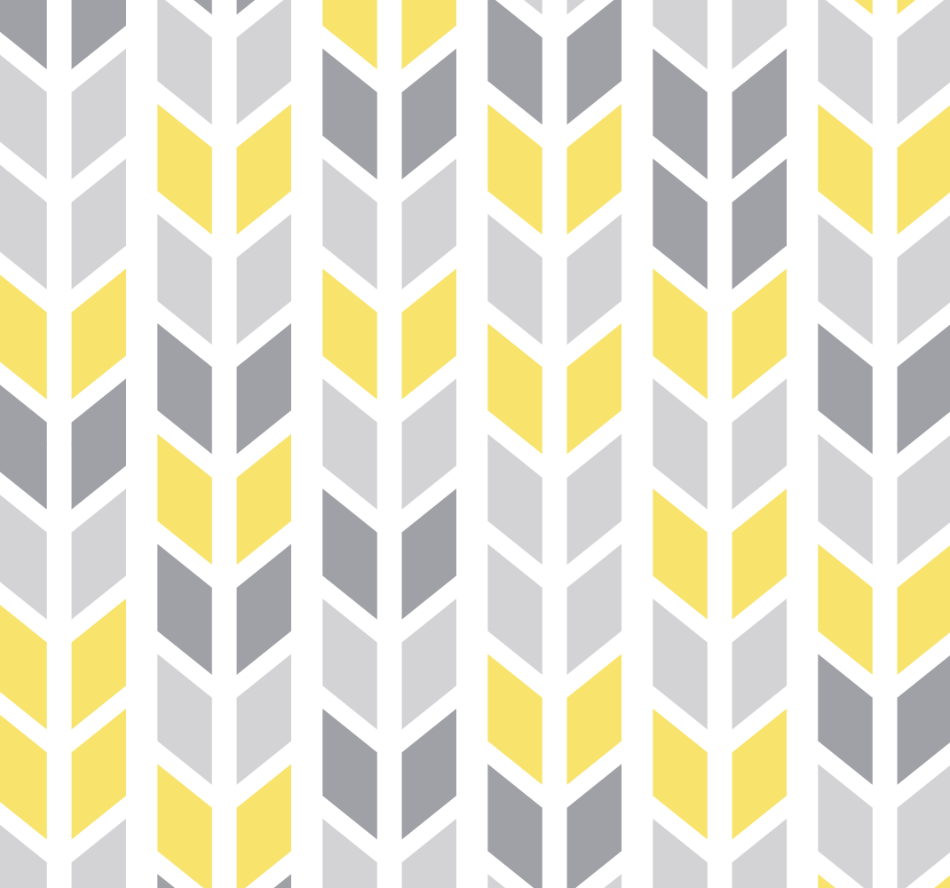 Alfombra vinílica amarilla con patrón gris y amarillo - TenVinilo