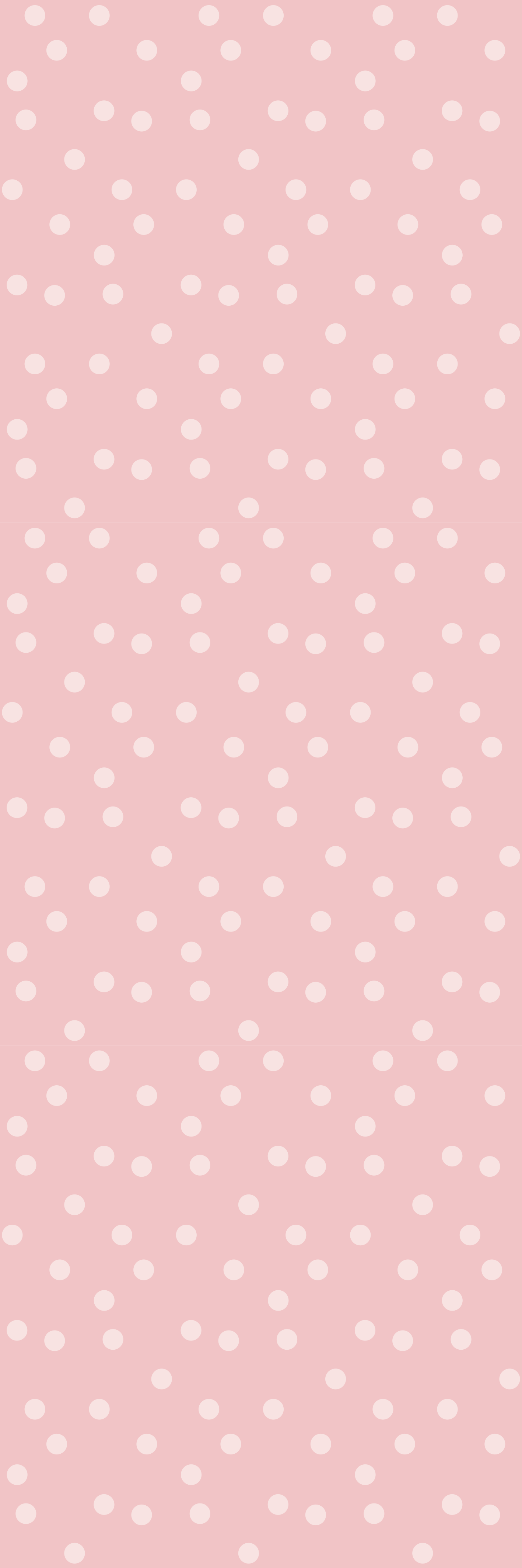 Alfombra vinílica rosa fondo de puntos pastel suave - TenVinilo