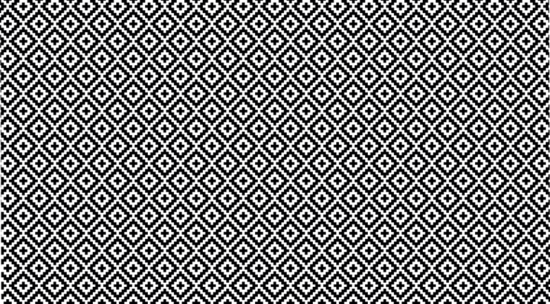 Alfombra vinilica patron tribal geometrico - TenVinilo