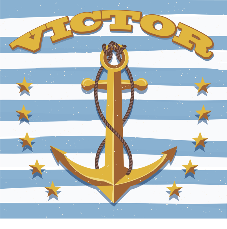 Alfombra vinílica personalizable náutica personalizable - TenVinilo