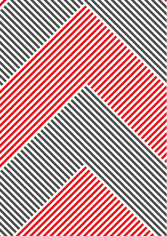 Alfombra vinílica rayas patrón de rayas de chevrón - TenVinilo