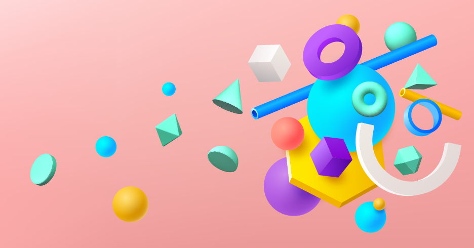 Alfombra de vinilo geométrica matriz de formas geométricas - TenVinilo