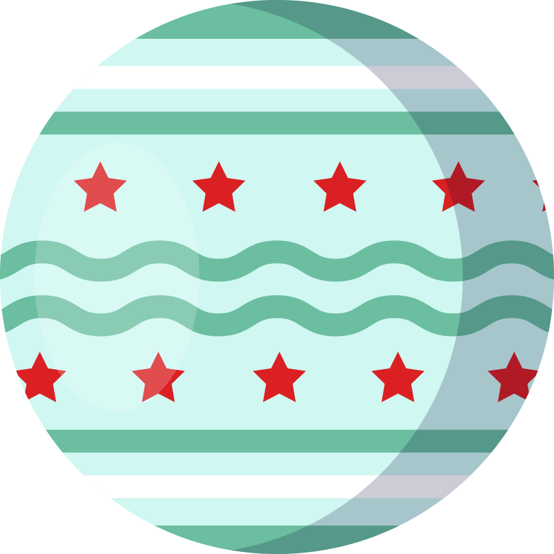 Alfombra vinílica de estrellas motivo de estrella acuática - TenVinilo