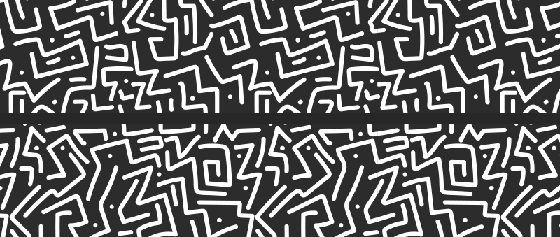 Alfombra de vinilo geométrica laberinto abstracto - TenVinilo