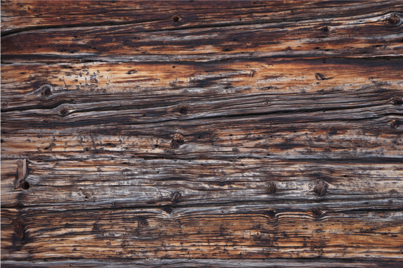 Alfombra vinílica textura madera detalle de madera rústica - TenVinilo