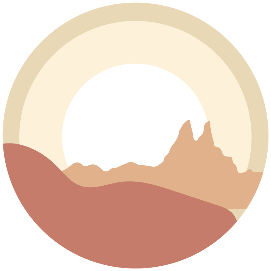 Alfombra vinílica naturaleza paisaje minimalista - TenVinilo