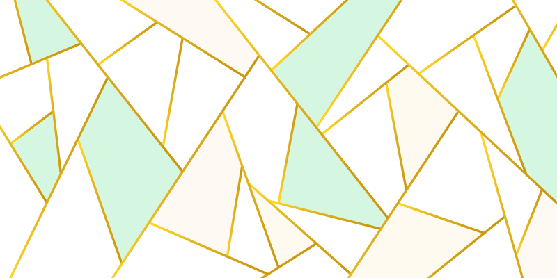 Alfombra de vinilo geométrica mosaico pastel angular - TenVinilo