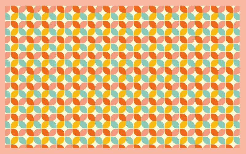 Alfombra de vinilo geométrica hexágonos geométricos - TenVinilo