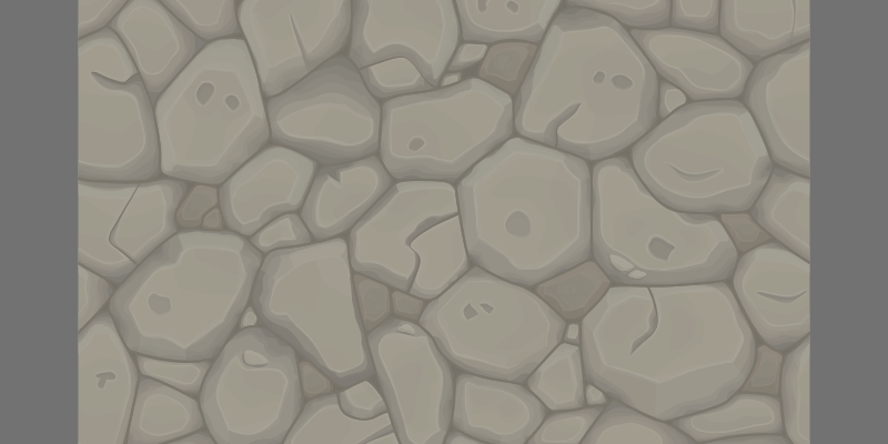 Alfombra vinílica textura piedra camino de guijarros - TenVinilo