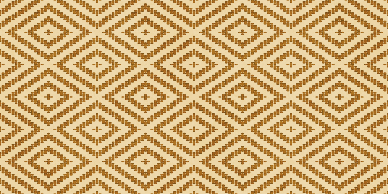 Alfombra de vinilo geométrica estilo con textura de diamante - TenVinilo