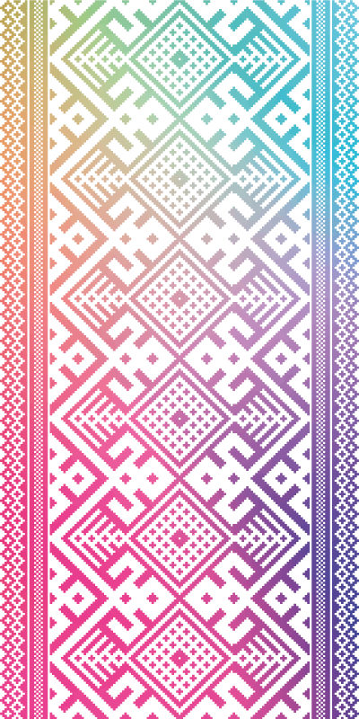 Alfombra de vinilo infantil tiempo de juego geométrico - TenVinilo