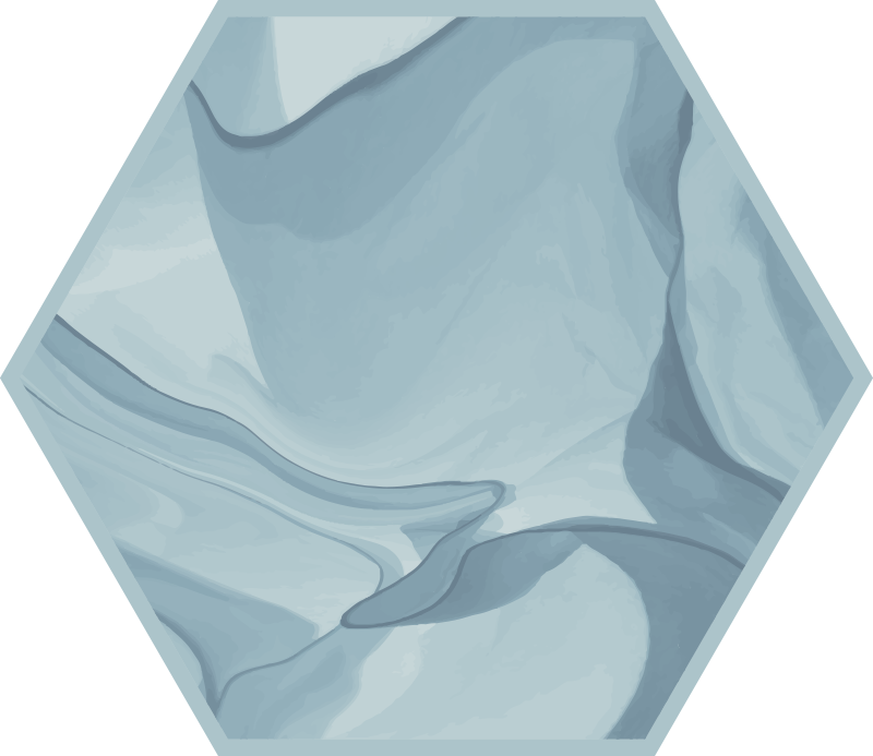 Alfombra vinílica imitación ondas azules abstractas - TenVinilo