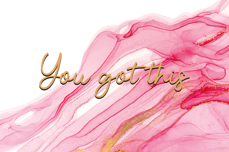 Alfombra vinílica frase tú puedes con esto - TenVinilo