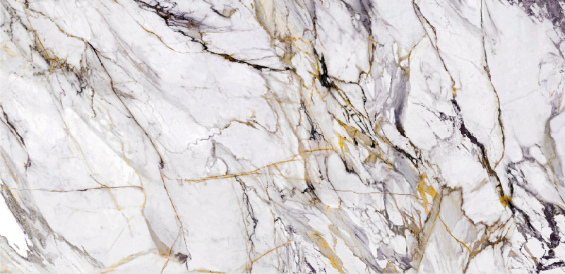 Alfombra vinílica efecto mármol veteado gris elegante - TenVinilo