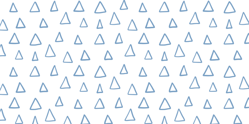 Alfombra de vinilo geométrica diseño con patrón triangular - TenVinilo