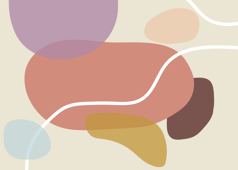 Alfombras vinílicas modernas formas orgánicas - TenVinilo