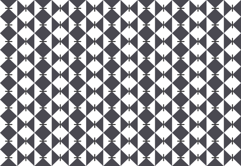 Alfombra de vinilo geométrica patrón de diamante moderno - TenVinilo