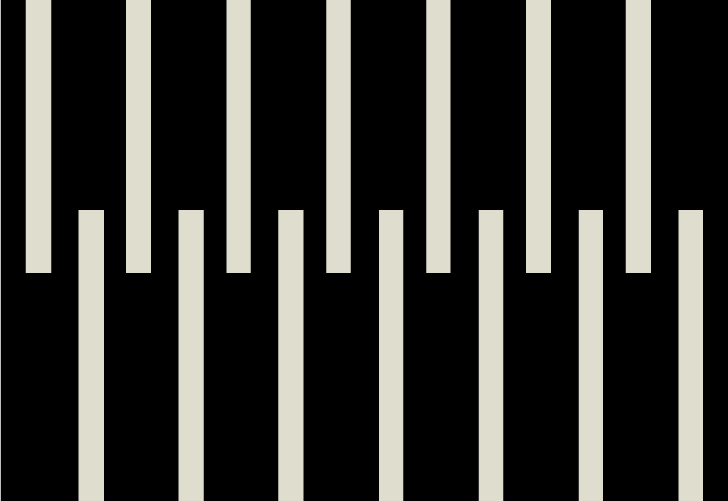 Alfombras vinílicas juvenils elegante diseño de rayas - TenVinilo