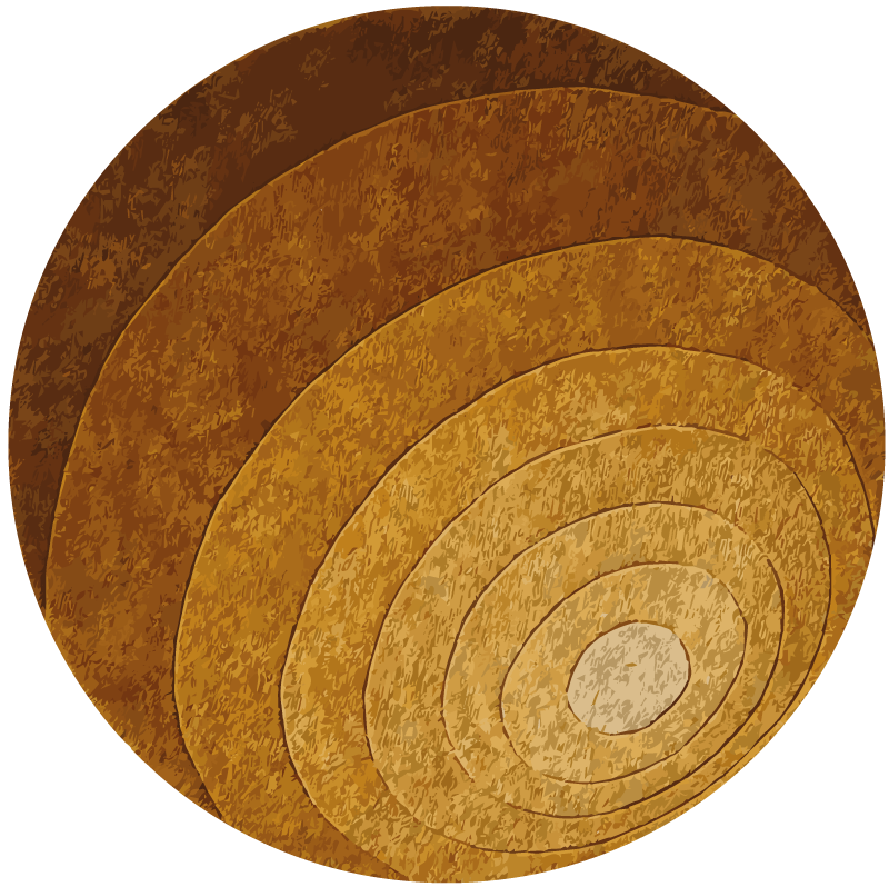 Alfombra vinílica textura madera capas naturales - TenVinilo