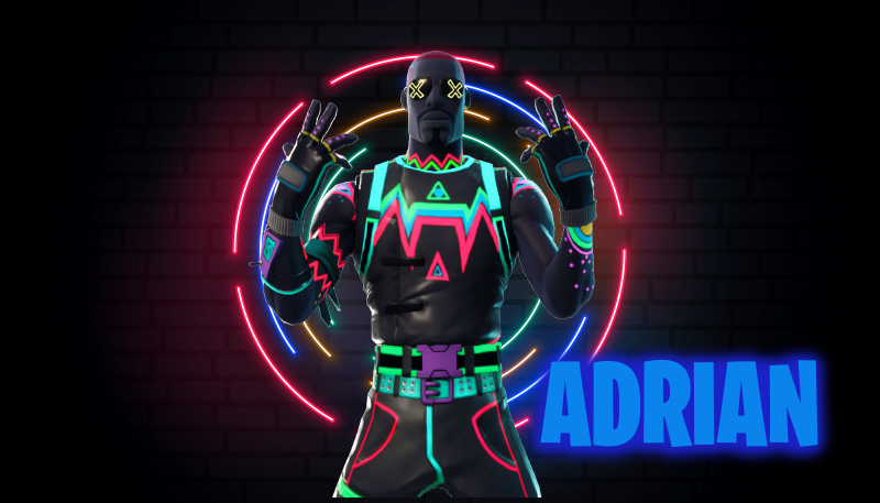 Alfombra vinílica personalizable pantalla de personajes neón - TenVinilo