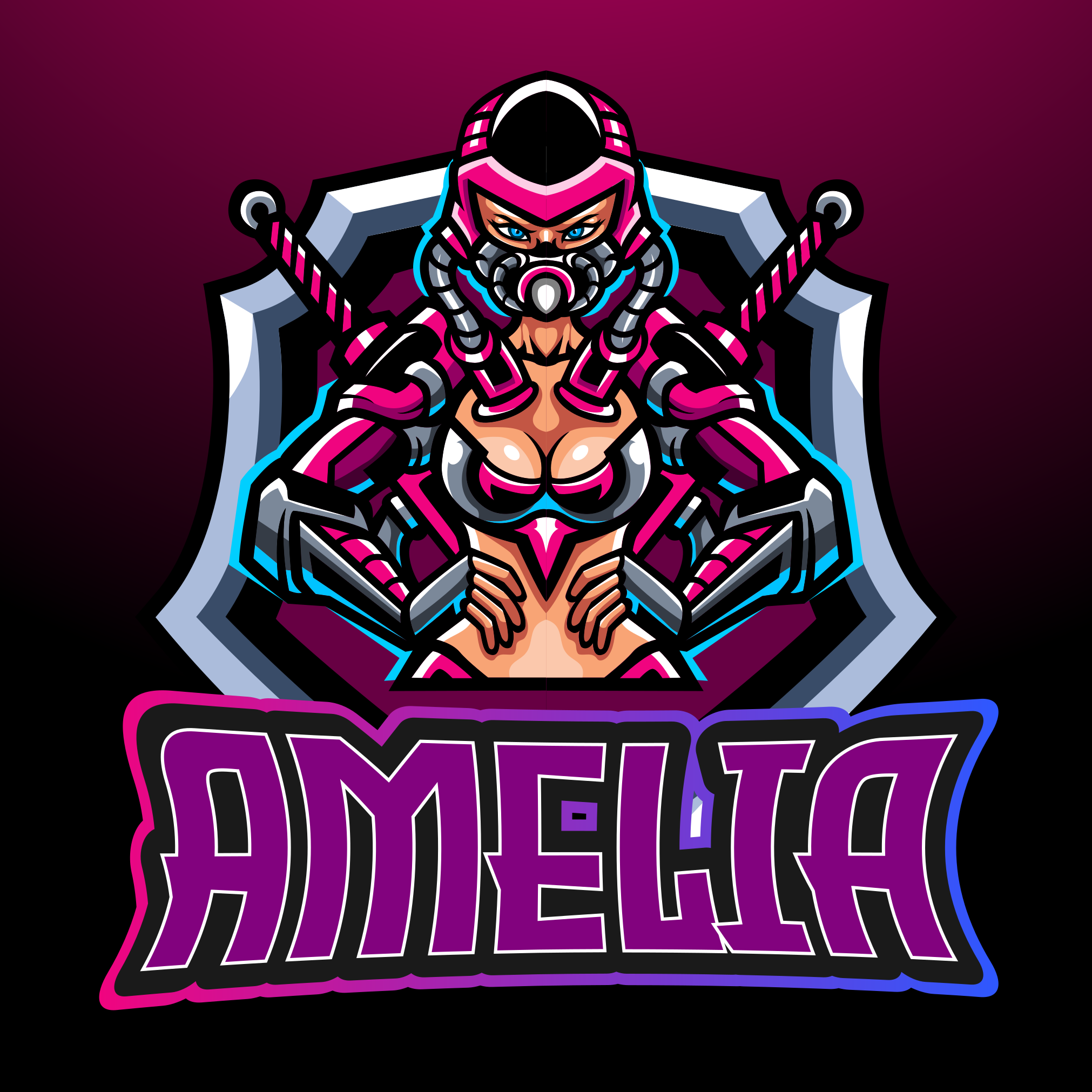 Alfombras vinílicas juvenils heroína del juego con nombre - TenVinilo