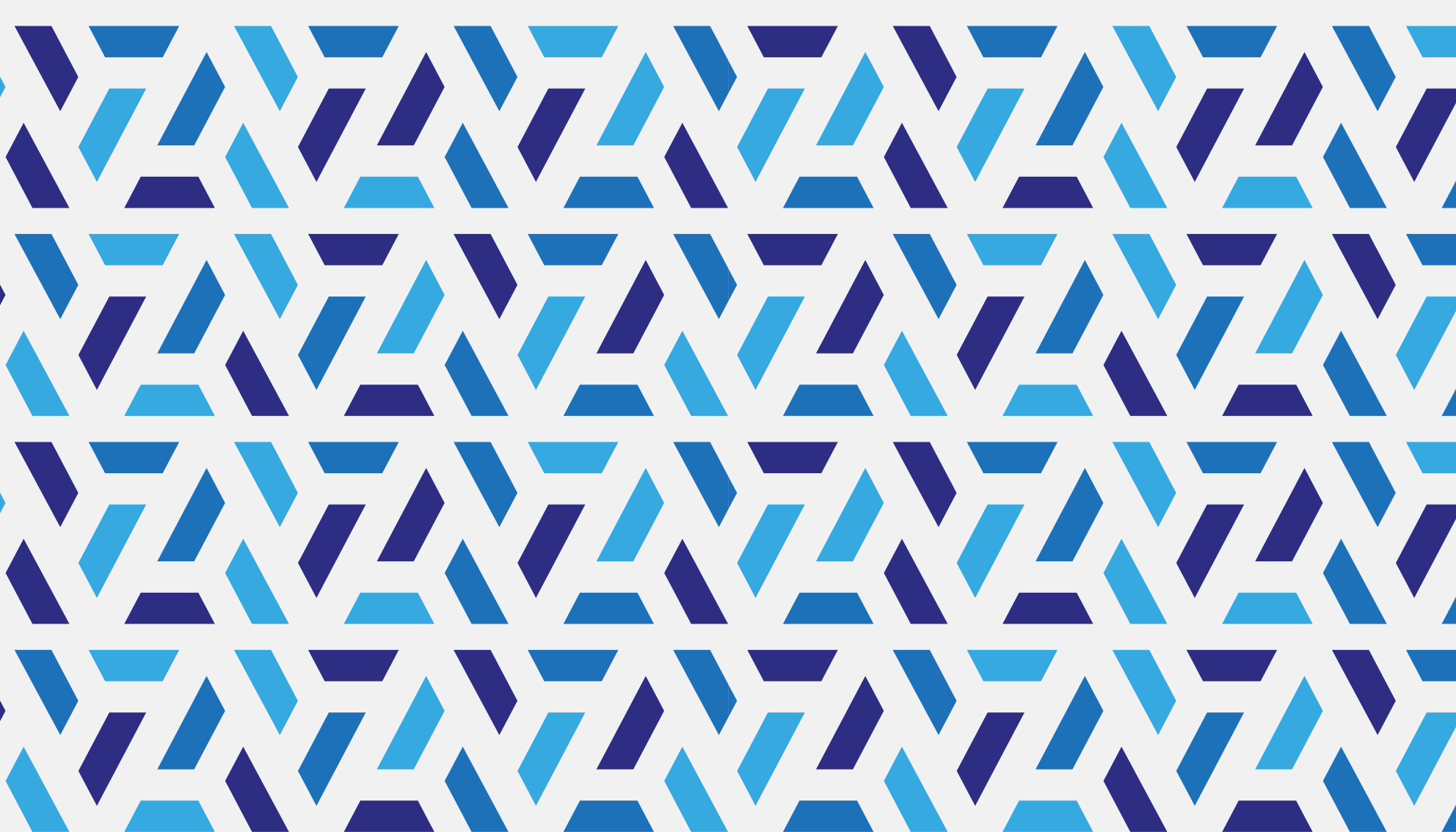 Alfombra de vinilo geométrica formas estampadas en azul - TenVinilo