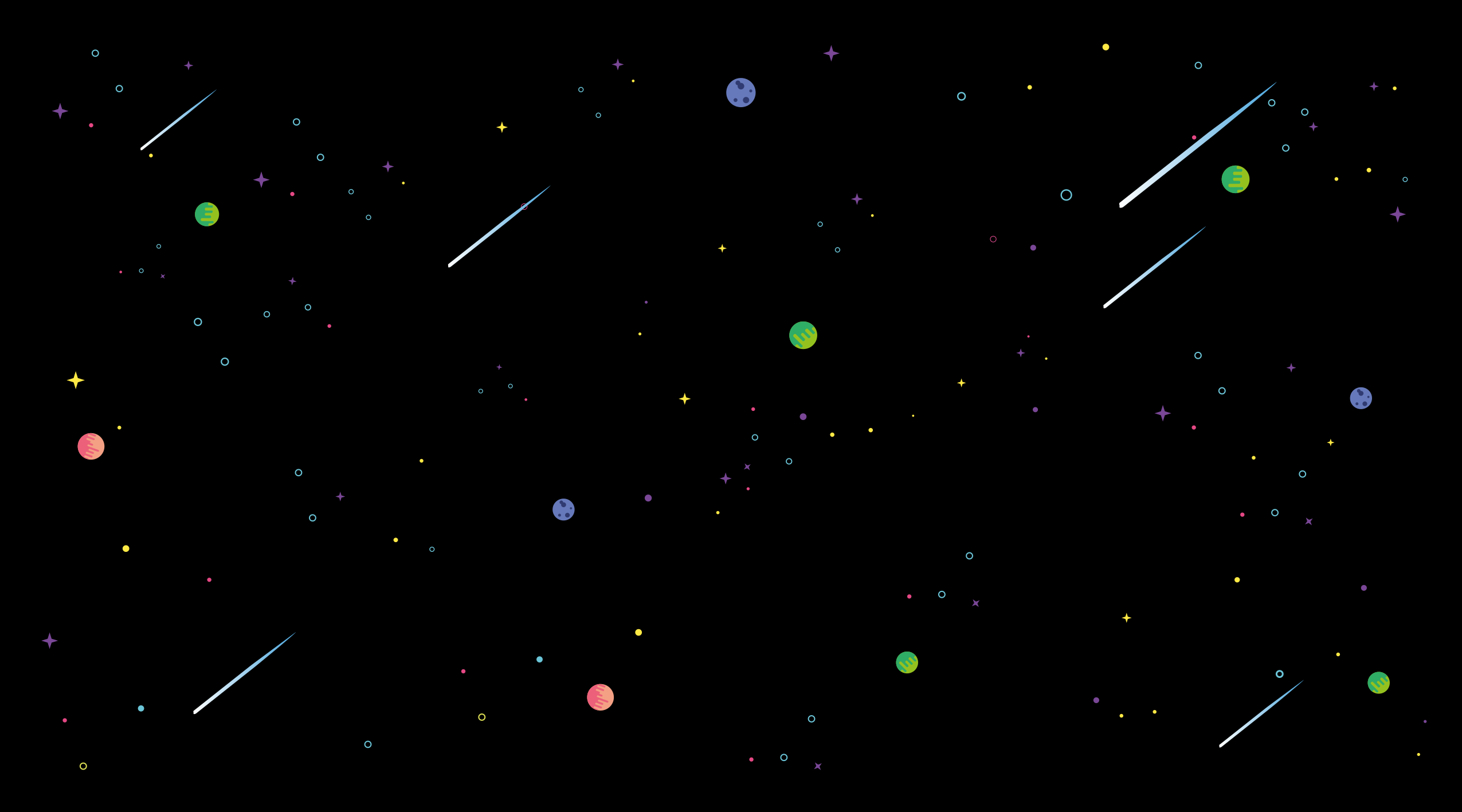 Alfombra vinílica de estrellas cielo estrellado cósmico - TenVinilo