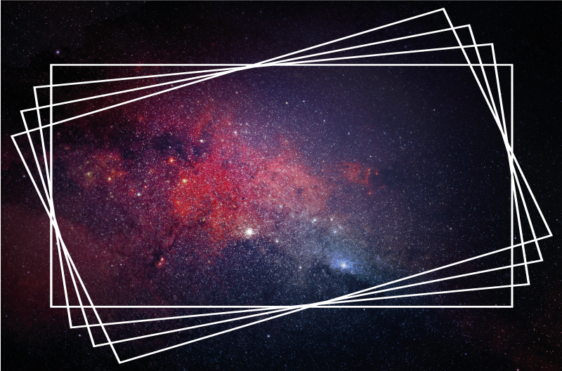 Alfombras vinílicas modernas patrones de nebulosas cósmicas - TenVinilo