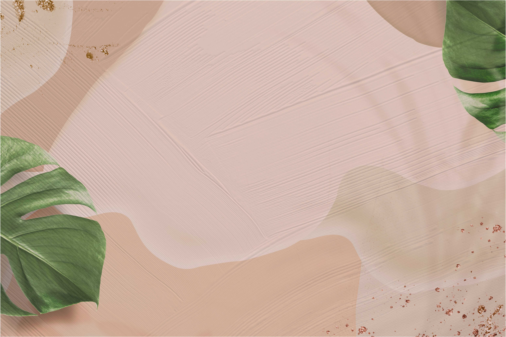 Alfombra vinílica salón rubor de hojas tropicales - TenVinilo