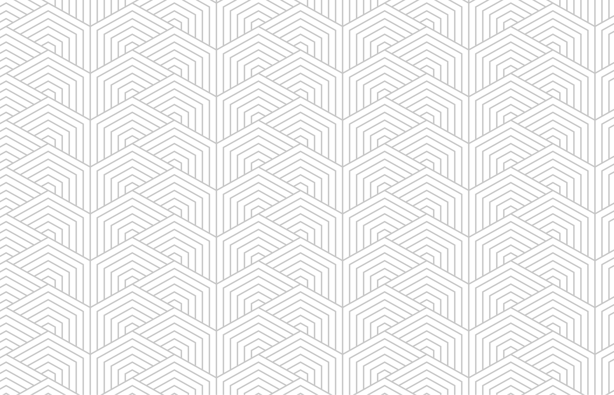 Alfombra de vinilo geométrica patrón hexagonal gris - TenVinilo