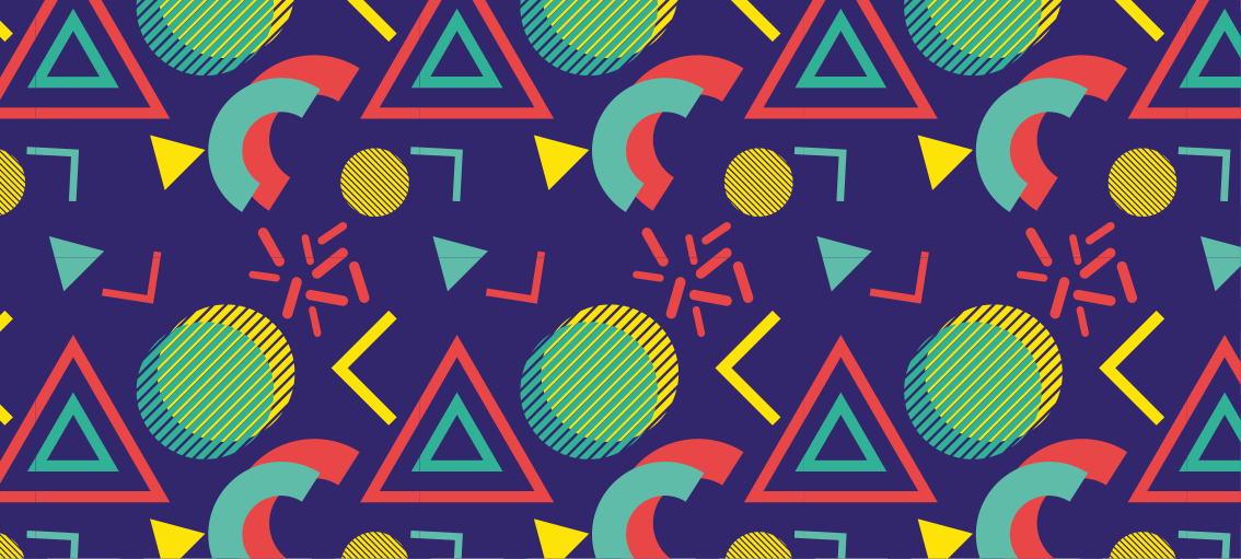Alfombra de vinilo geométrica motivos geométricos vivos - TenVinilo