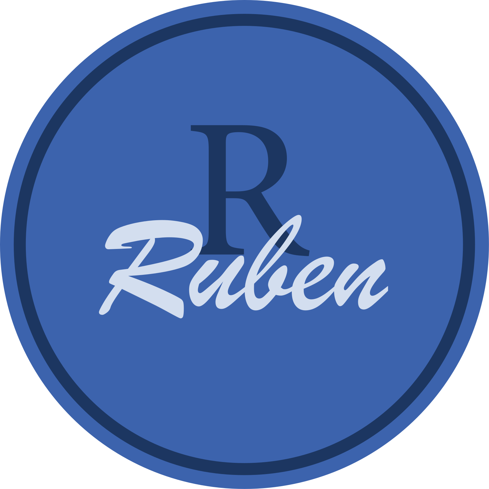 Alfombra vinílica personalizable círculo con nombre - TenVinilo