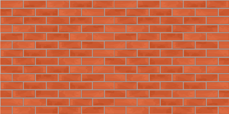 Alfombra vinílica textura piedra patrón de ladrillo rojo - TenVinilo