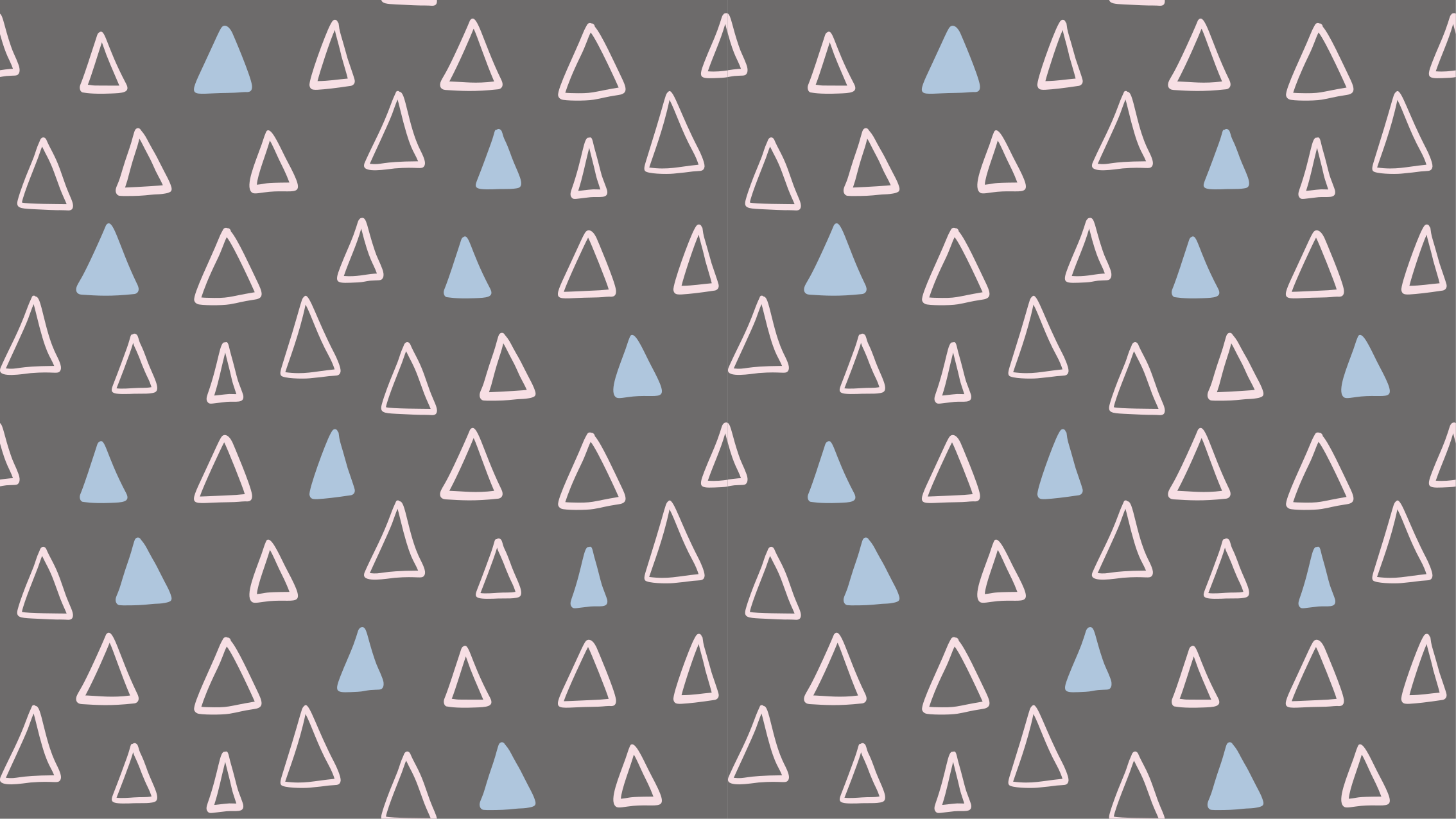 Alfombra de vinilo geométrica elemento triangular - TenVinilo