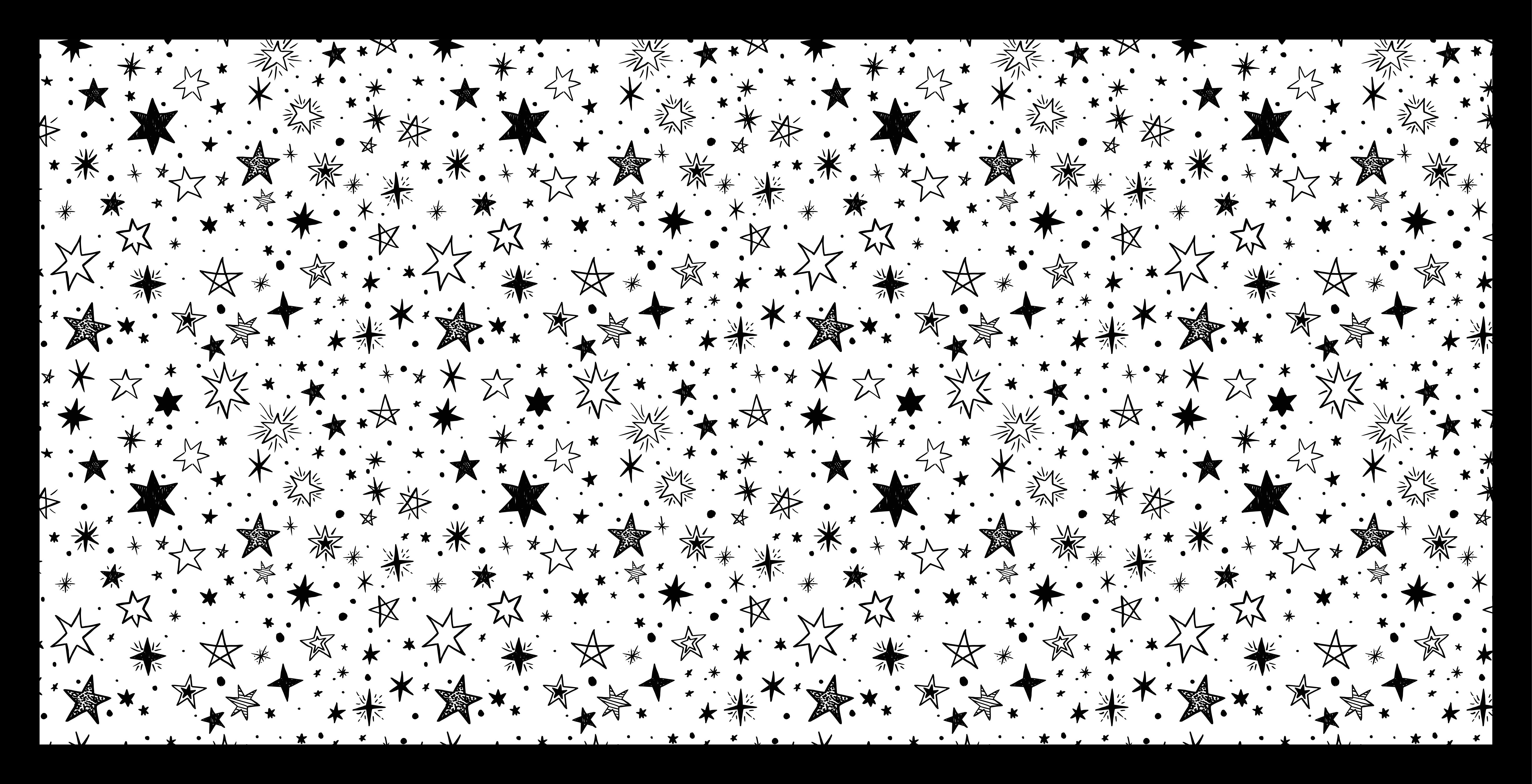 Alfombra vinílica de estrellas patrón noche estrellada - TenVinilo