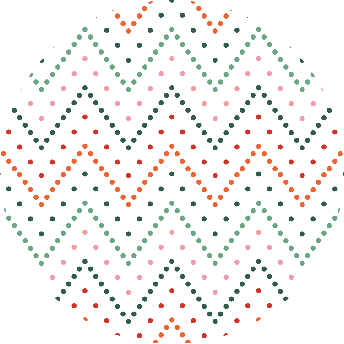 Alfombra vinílica de estrellas patrón de puntos chevron - TenVinilo