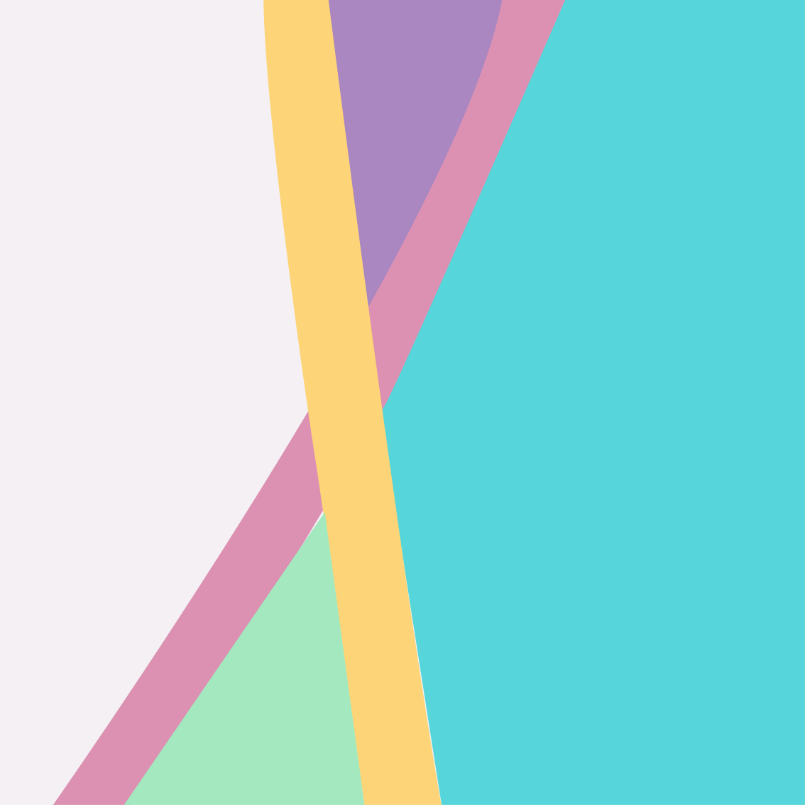 Alfombras vinílicas modernas capas abstractas coloridas - TenVinilo