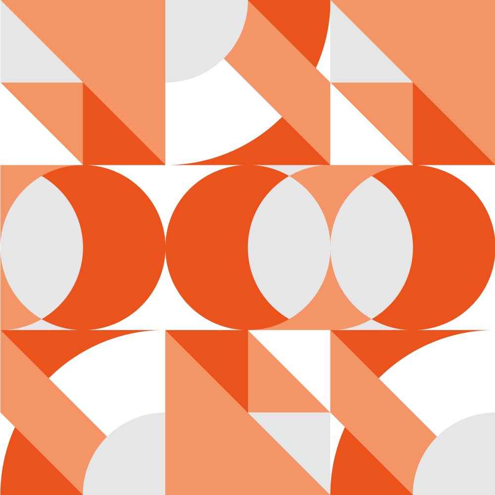 Alfombra de vinilo geométrica motivo geométrico retro - TenVinilo