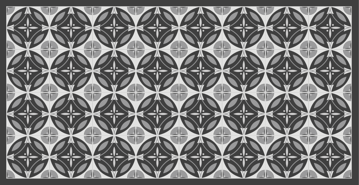 Alfombra vinílica efecto mármol motivo monocromo sofisticado - TenVinilo