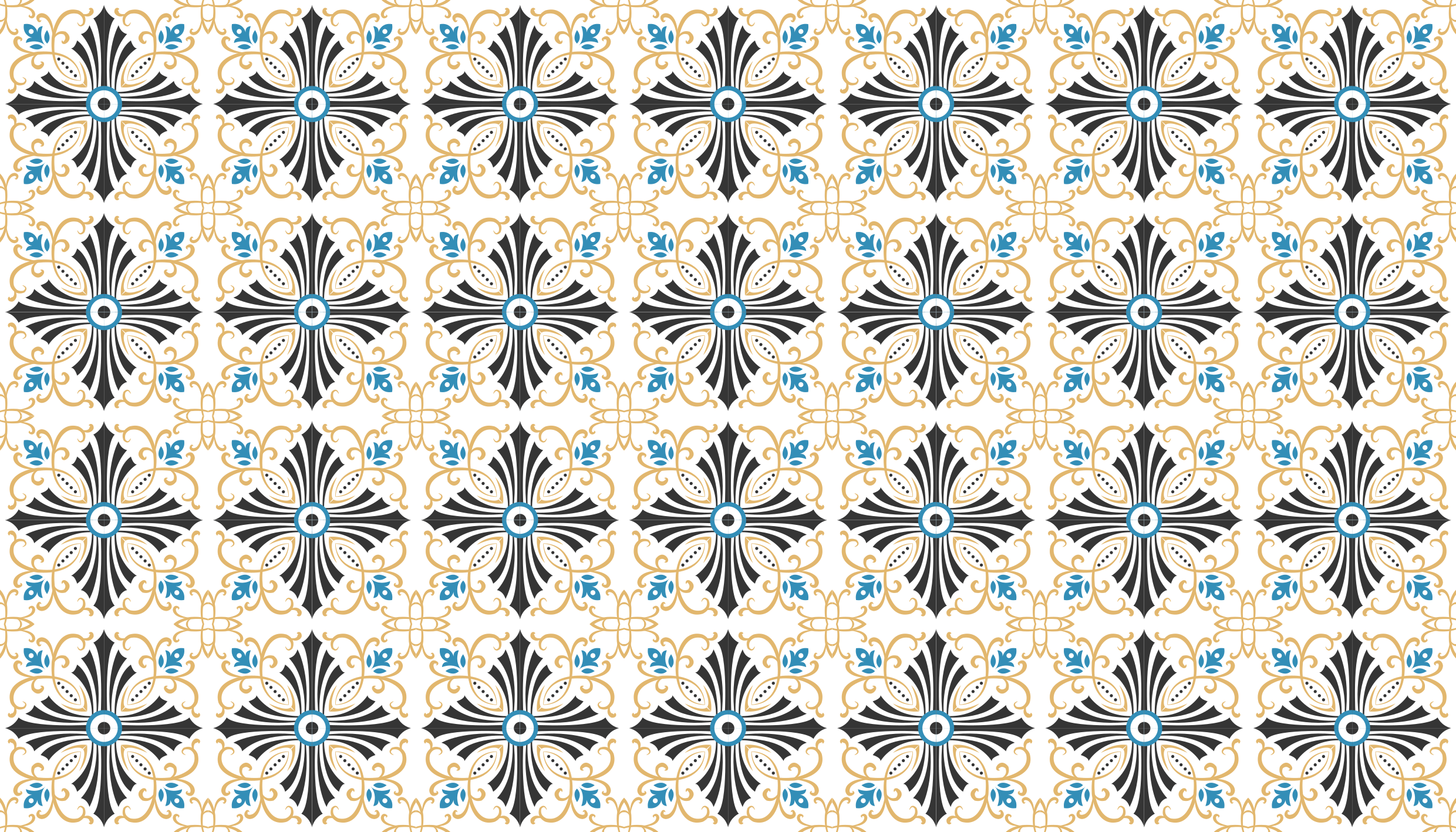 Alfombra vinílica mosaico sofisticado estilo mosaico - TenVinilo