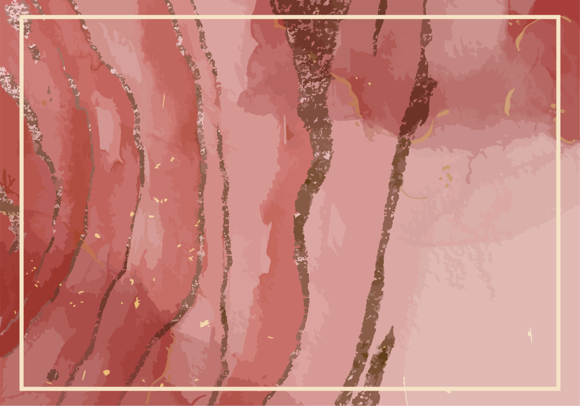 Alfombra vinílica efecto mármol elegantes remolinos rosados - TenVinilo