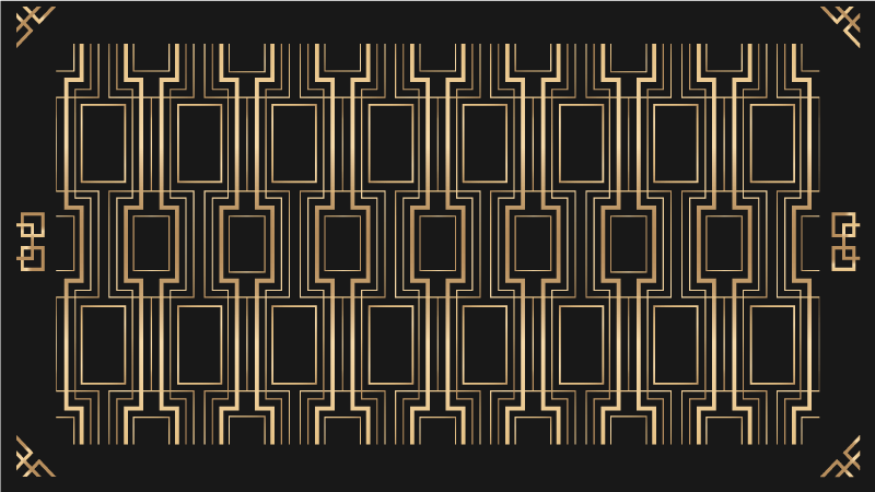 Alfombras vinílicas modernas elegantes patrones geométricos - TenVinilo