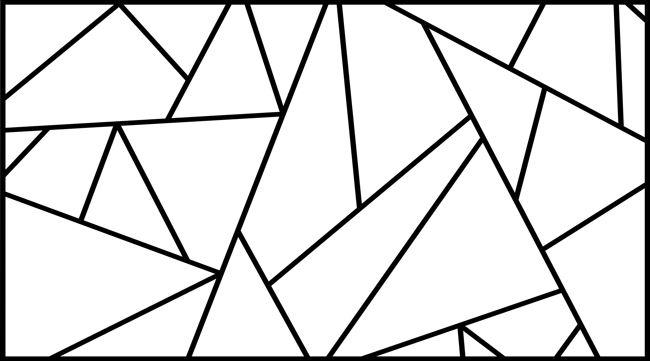 Alfombra de vinilo geométrica patrón de ángulo agudo - TenVinilo